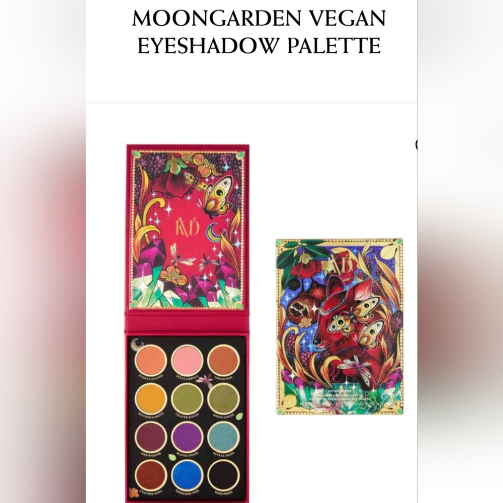Kat Von D Bundle! MoonGarden Eye Palette + Bronze Gold Eyeliner + Lock-it Powder